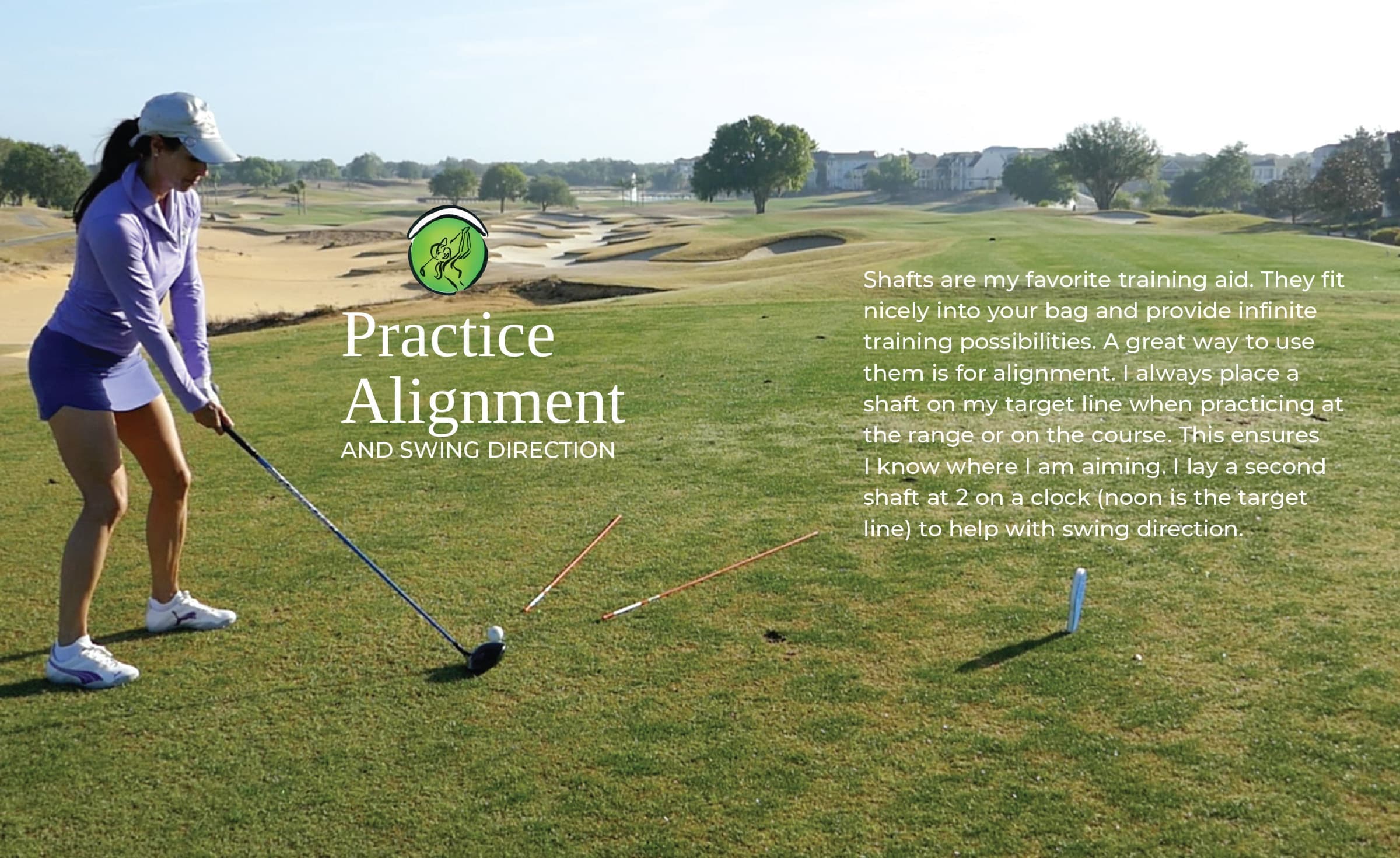 Practice Alignment & Swing Direction