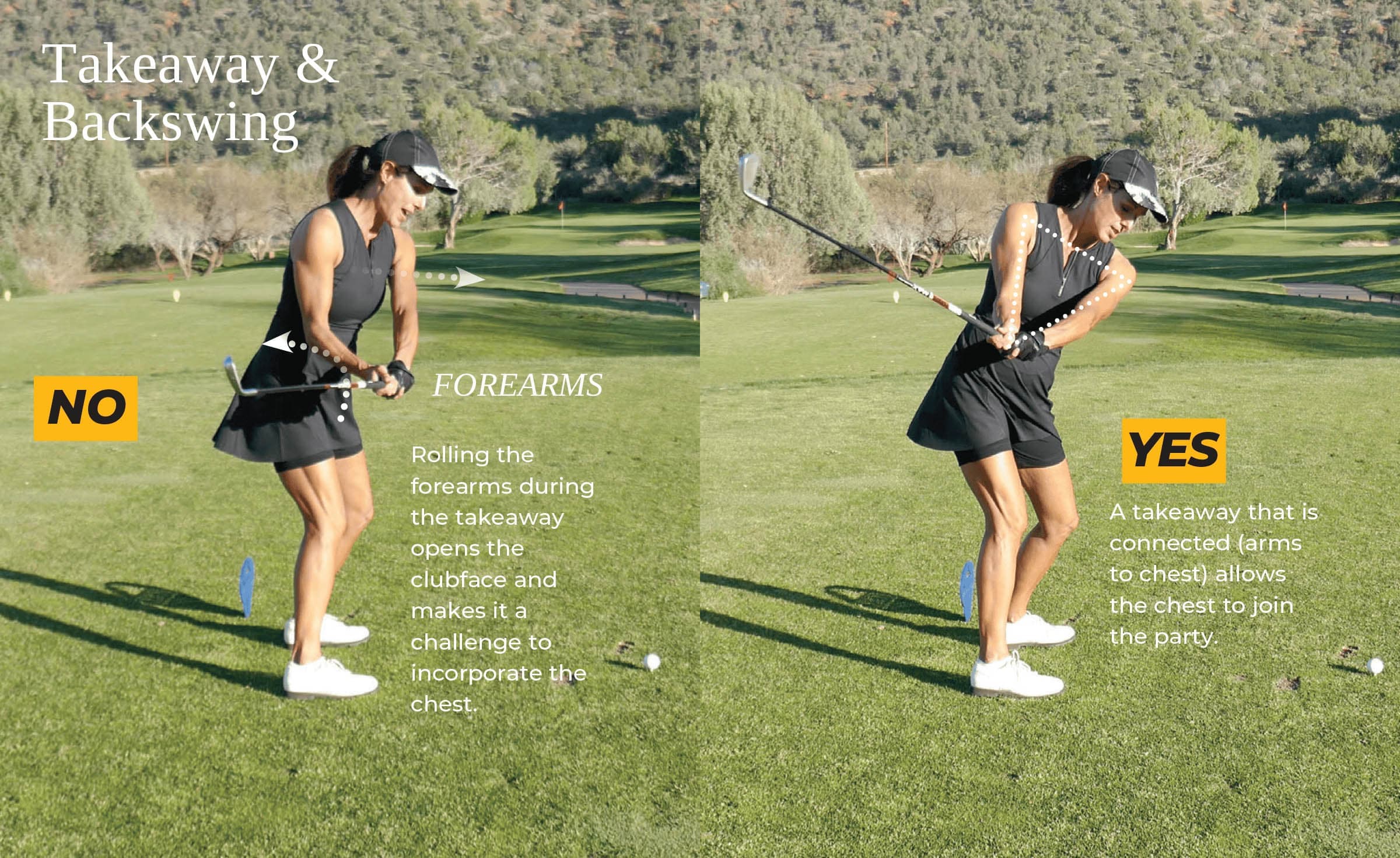 Takeaway to Backswing 1