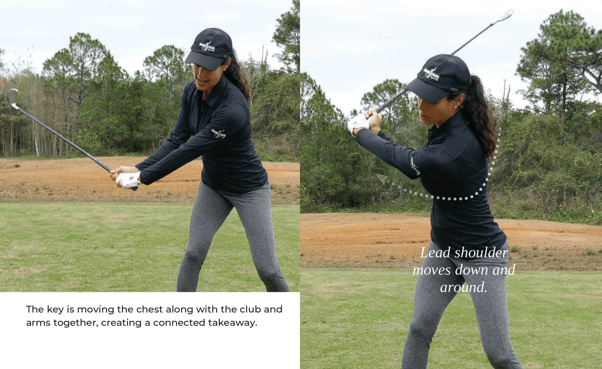 Lead Shoulder Down and Around