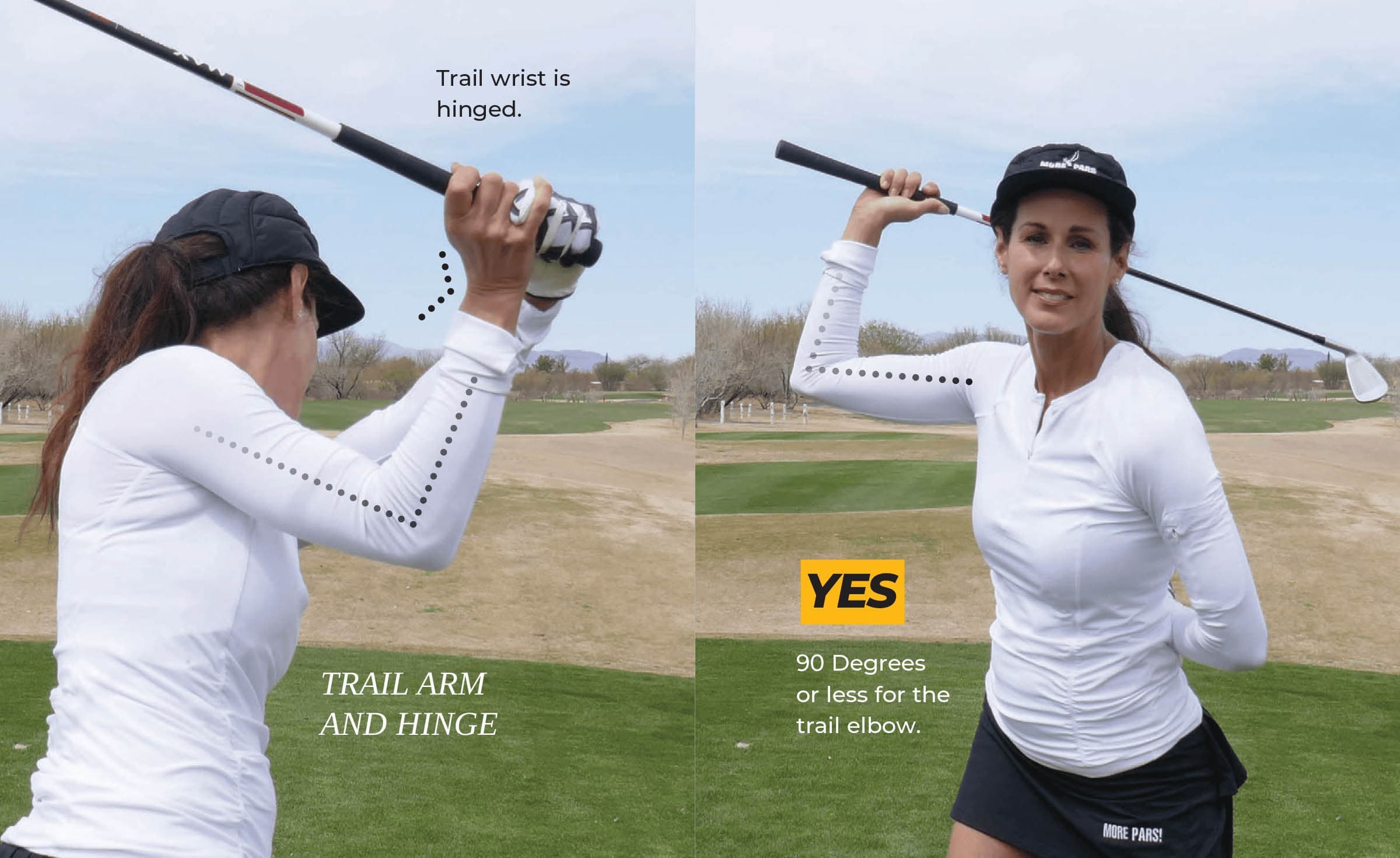 Trail Arm Width and Hinge