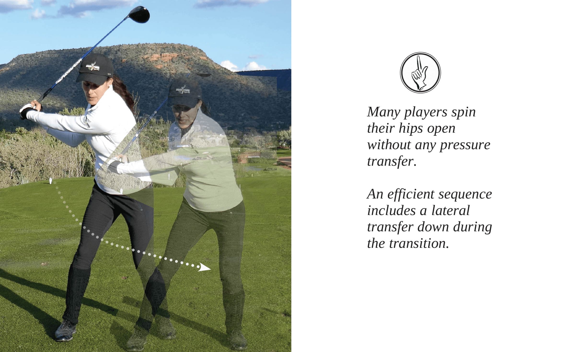 Slight Lateral on Transition