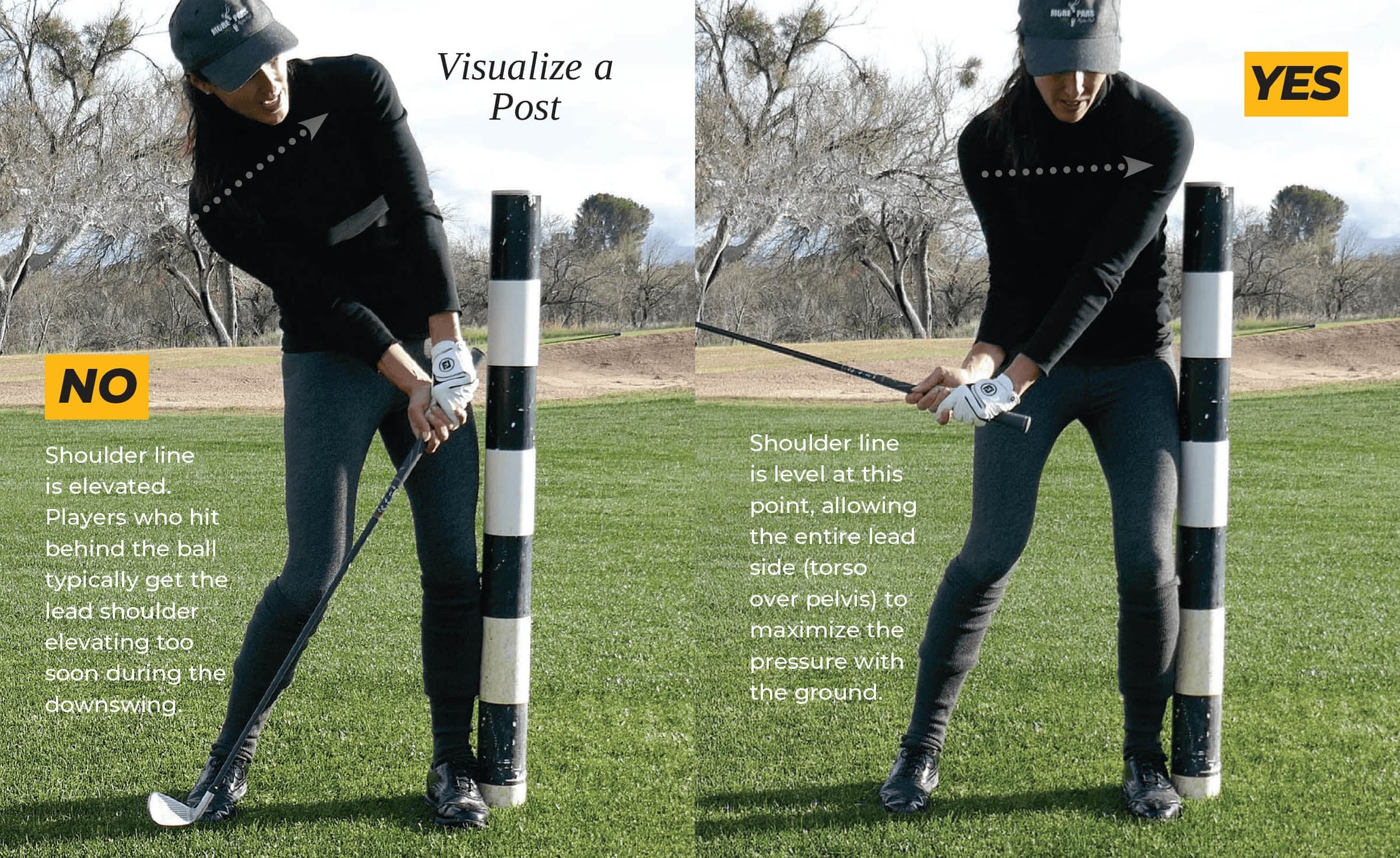 Visualize a Post for Shoulder Line