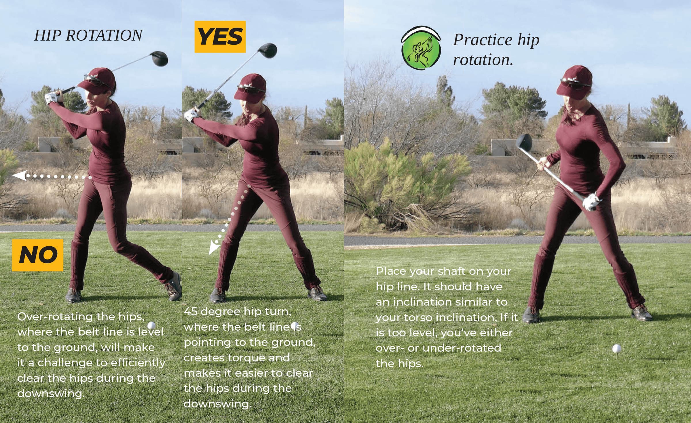 Driver Backswing Hipline Culprits