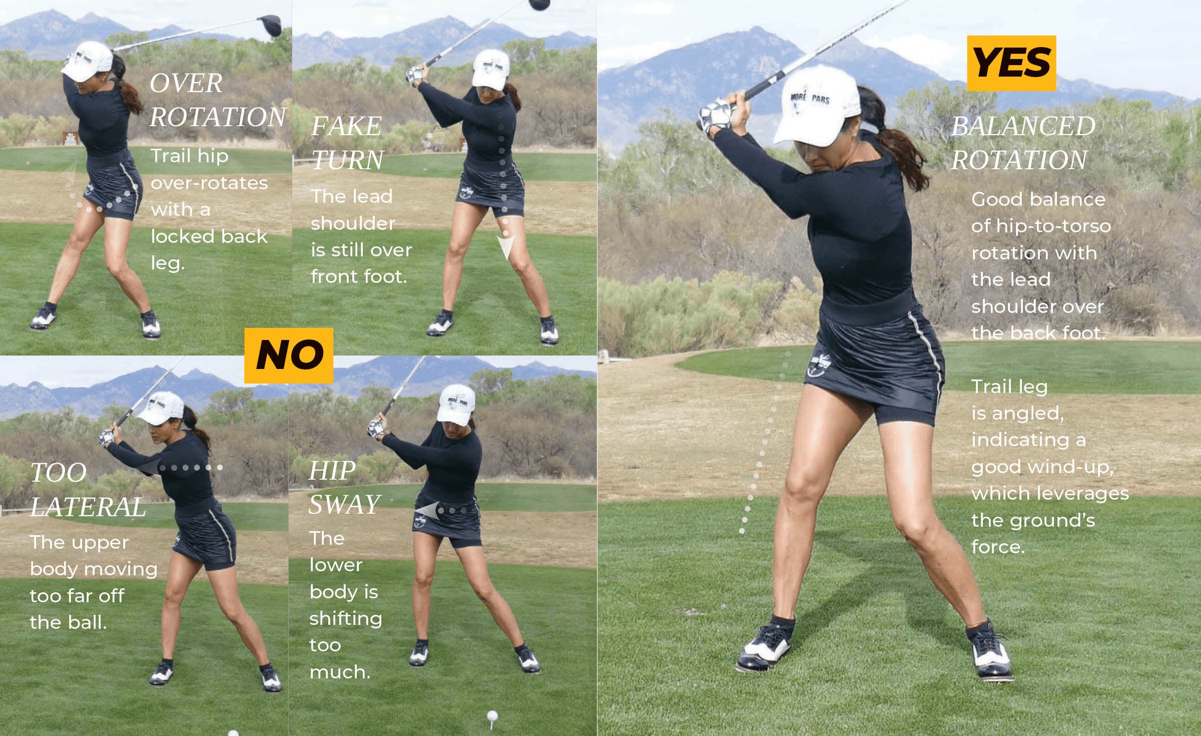 Driver Backswing Hips Culprits