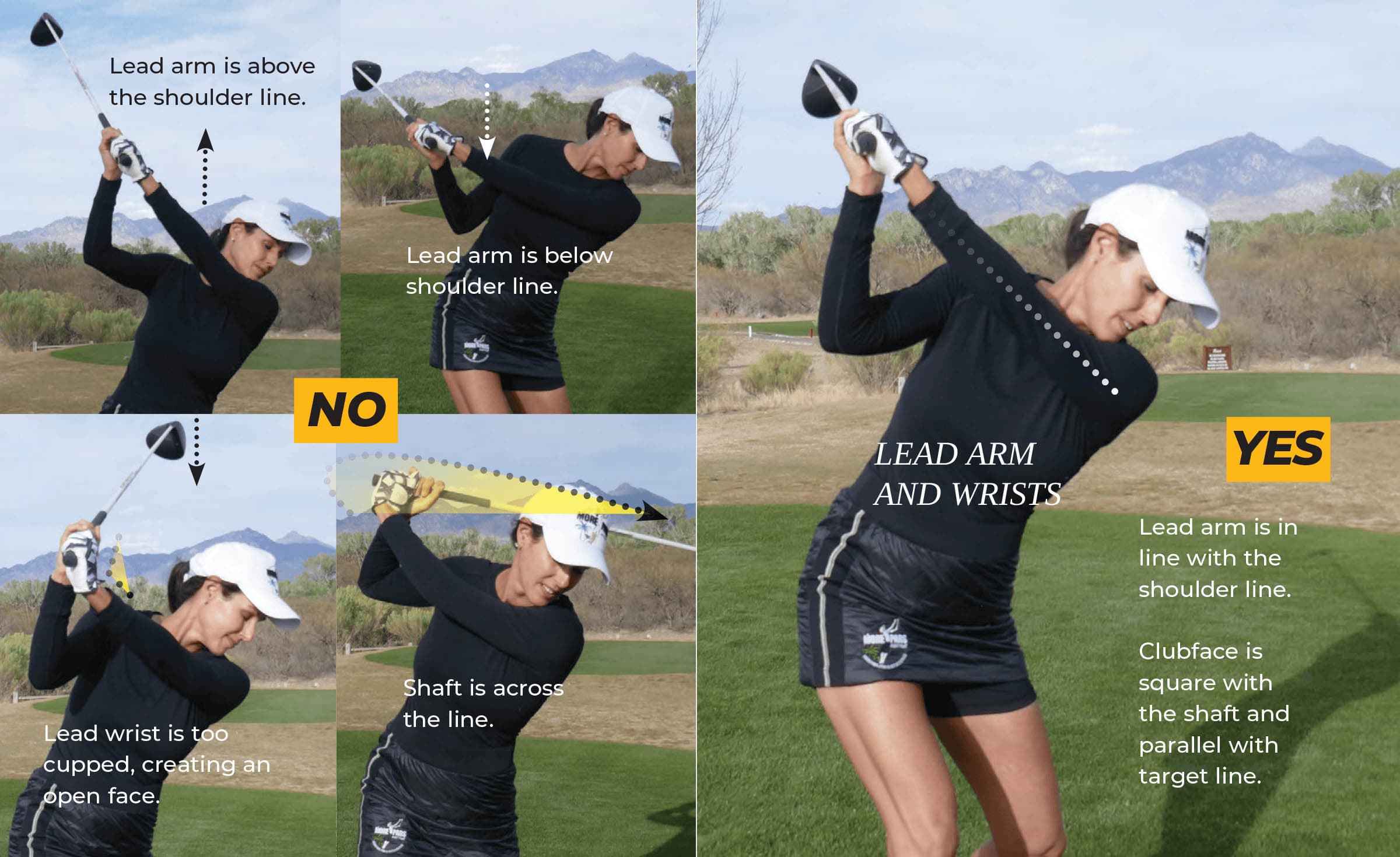 Driver Backswing Lead Arm Culprits
