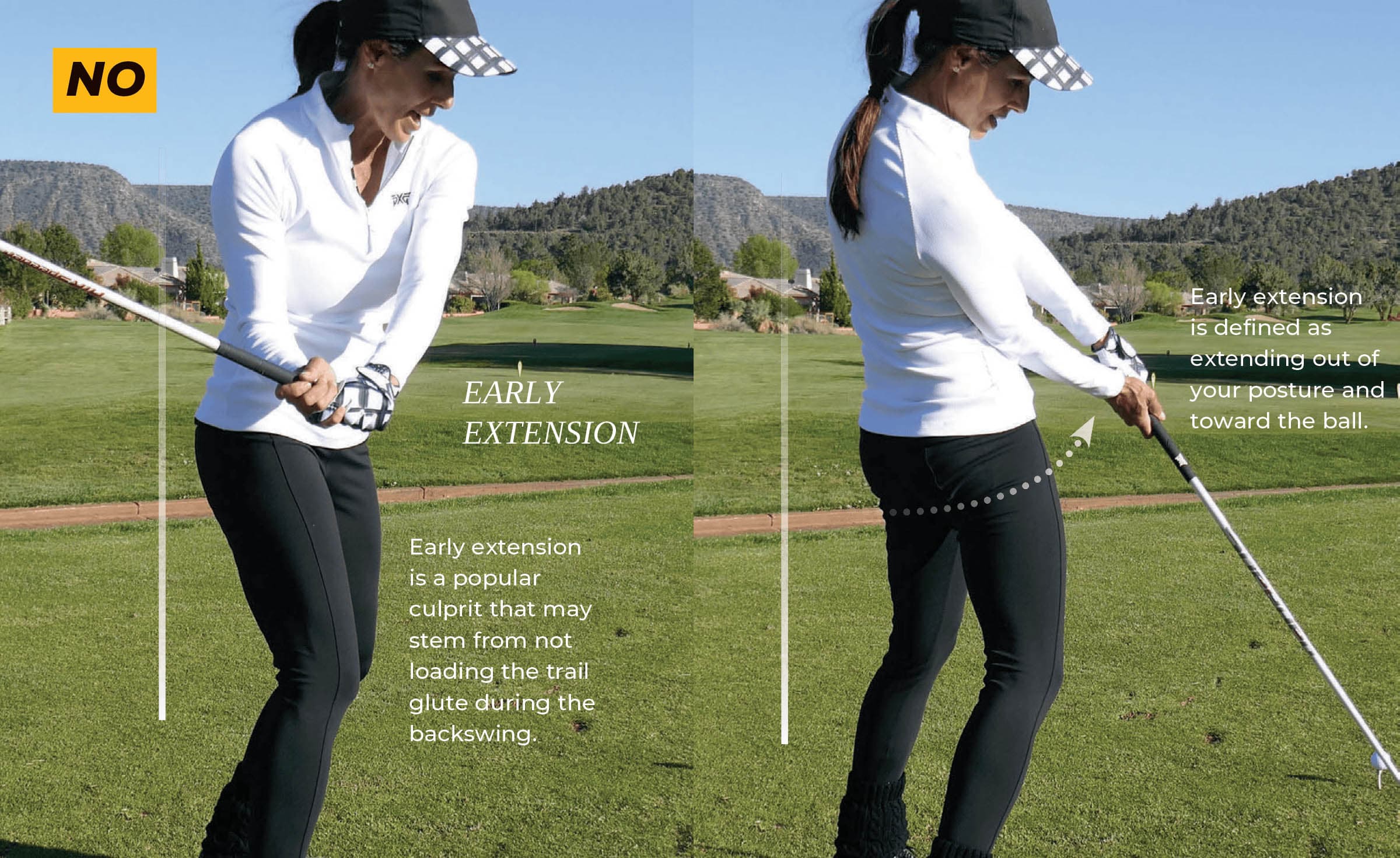 Driver Downswing Early Extension Wall 2