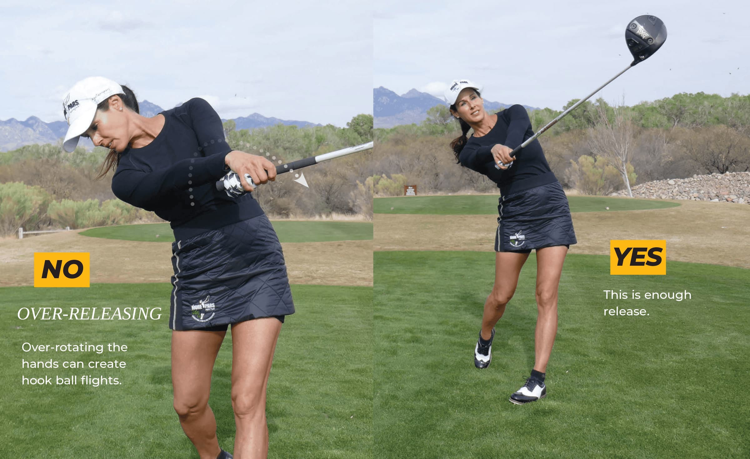 Driver Downswing Over Release Culprits