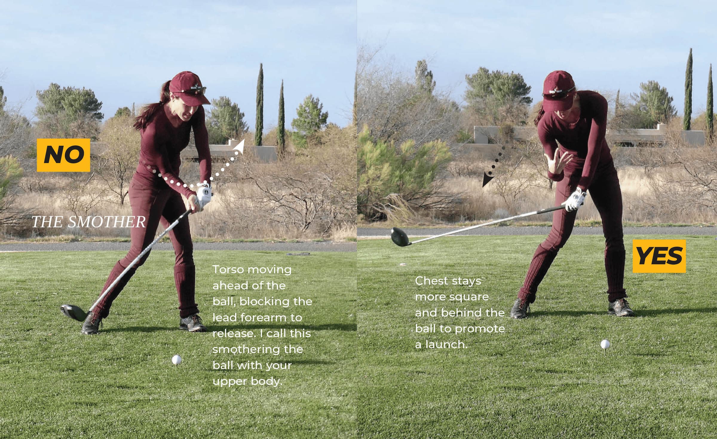 Driver Downswing Smother Culprit