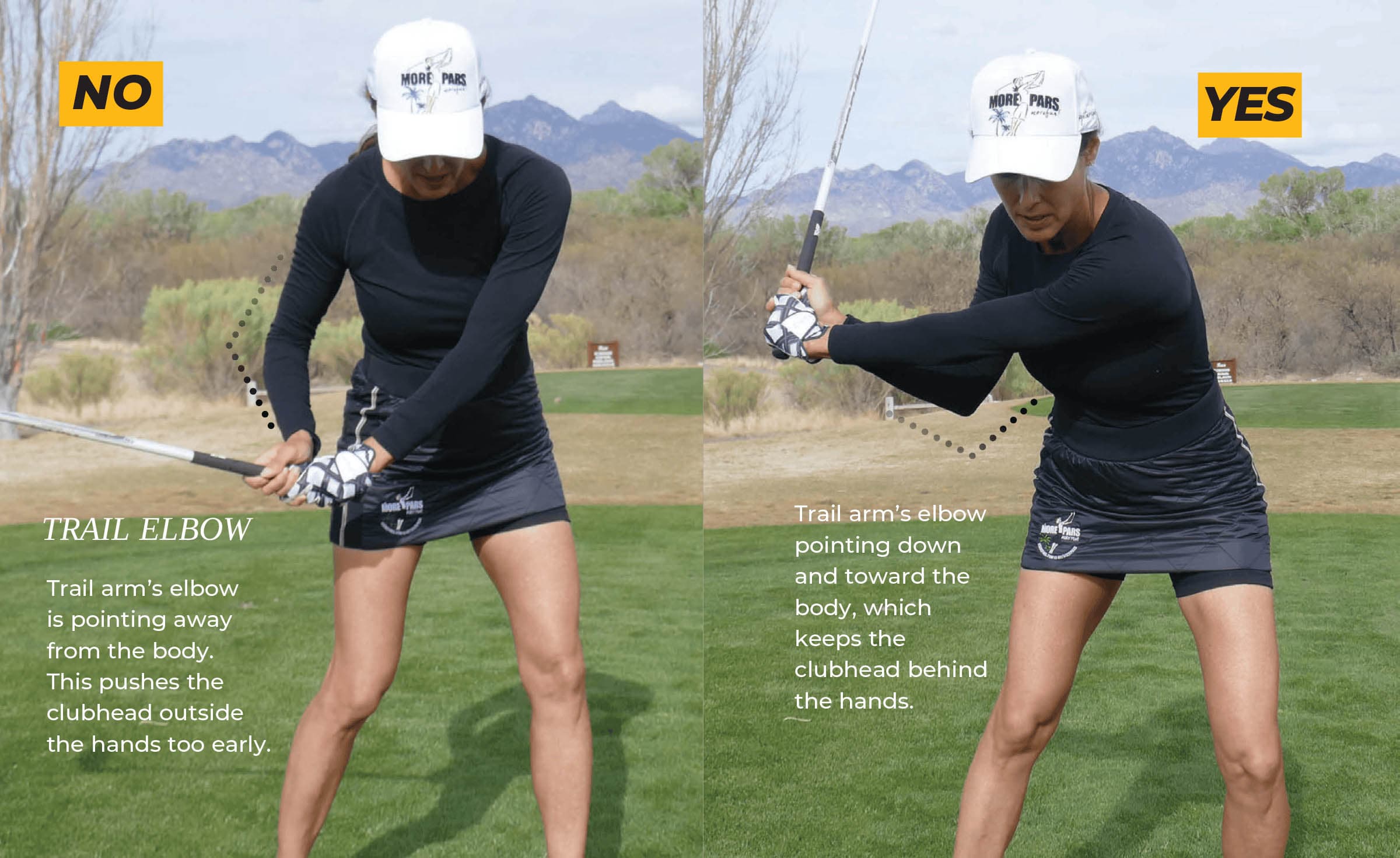 Driver Downswing Trail Arm Culprits