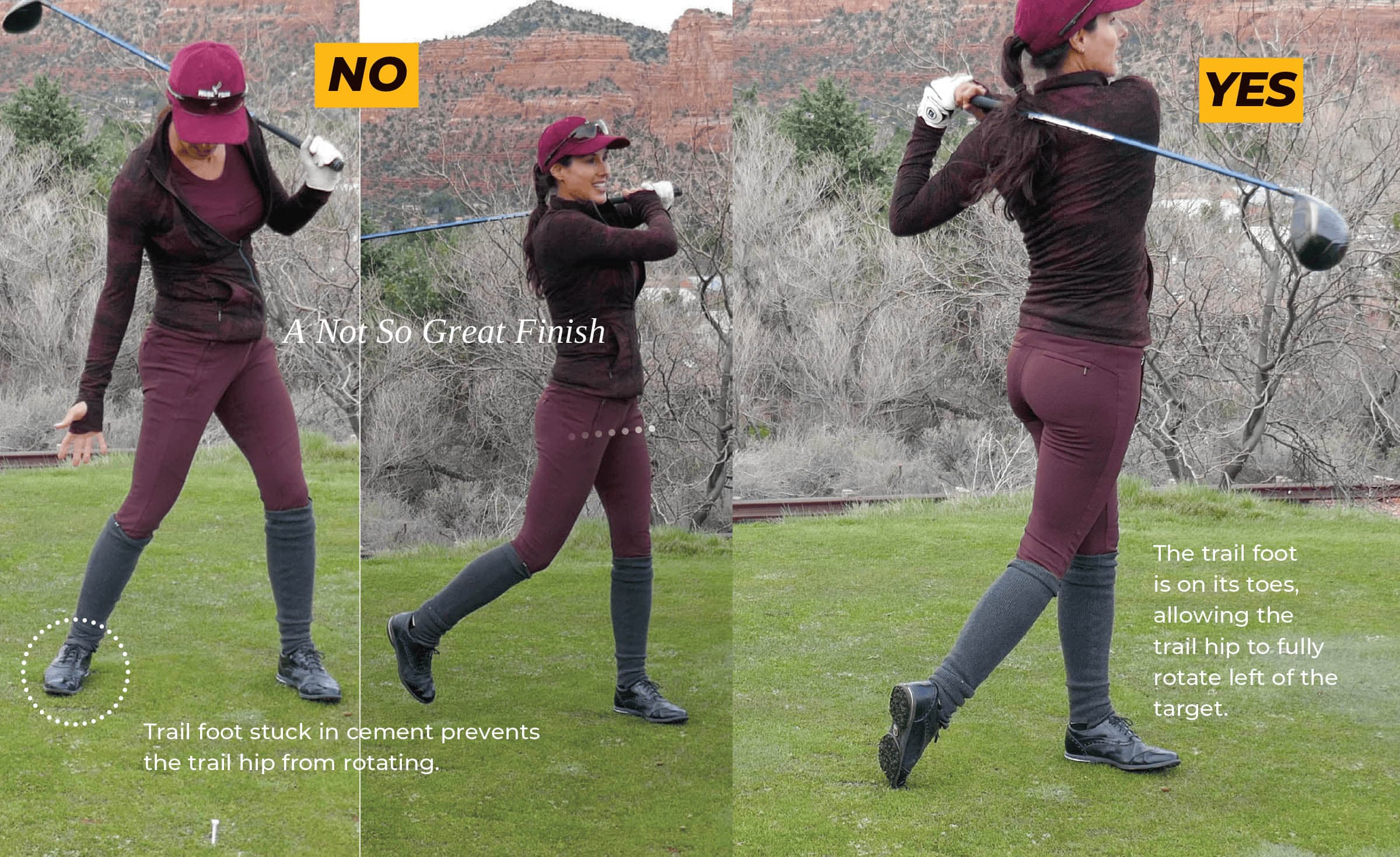 Driver Finish Flat-Footed Culprits