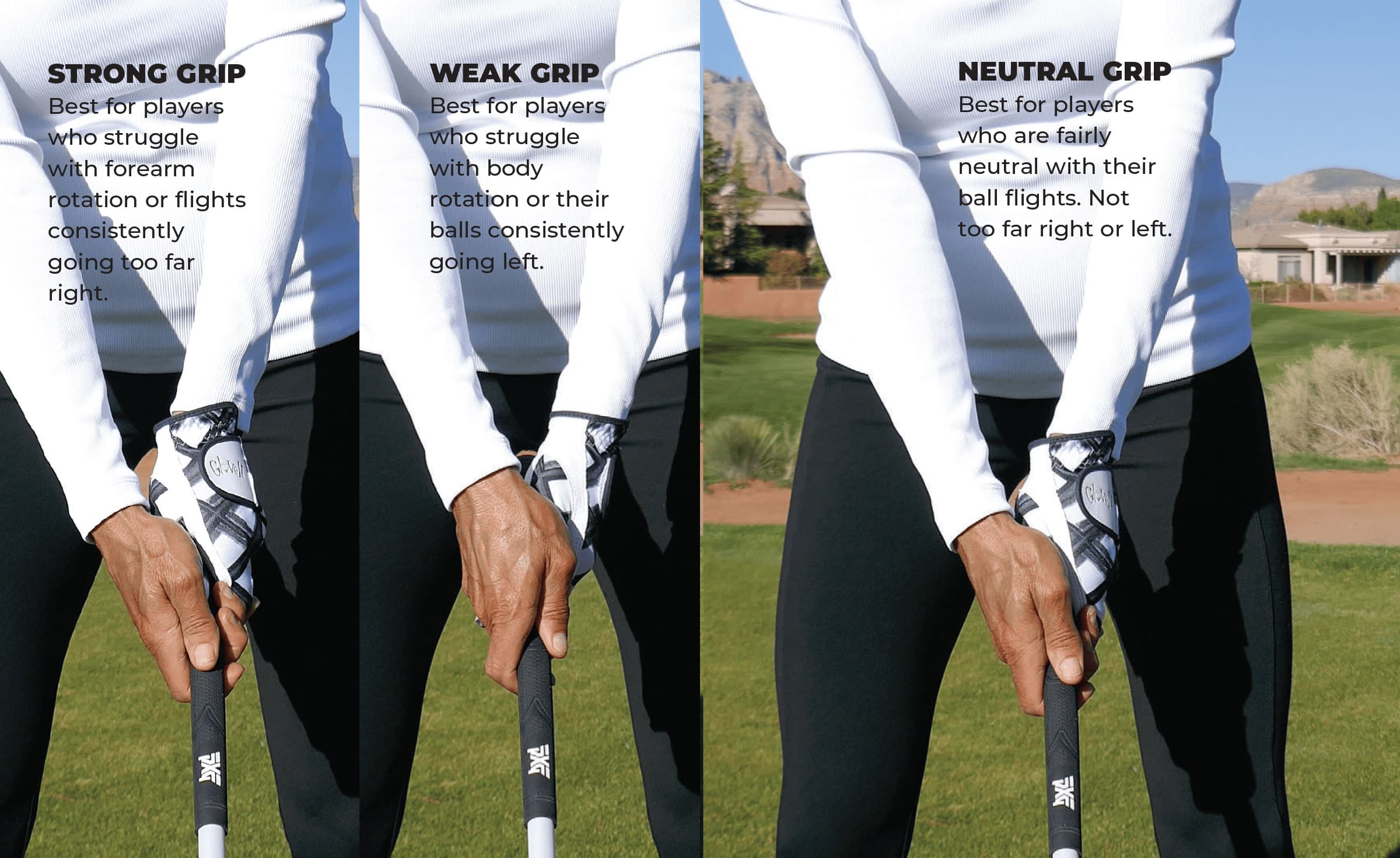 Driver Setup Grip Selection