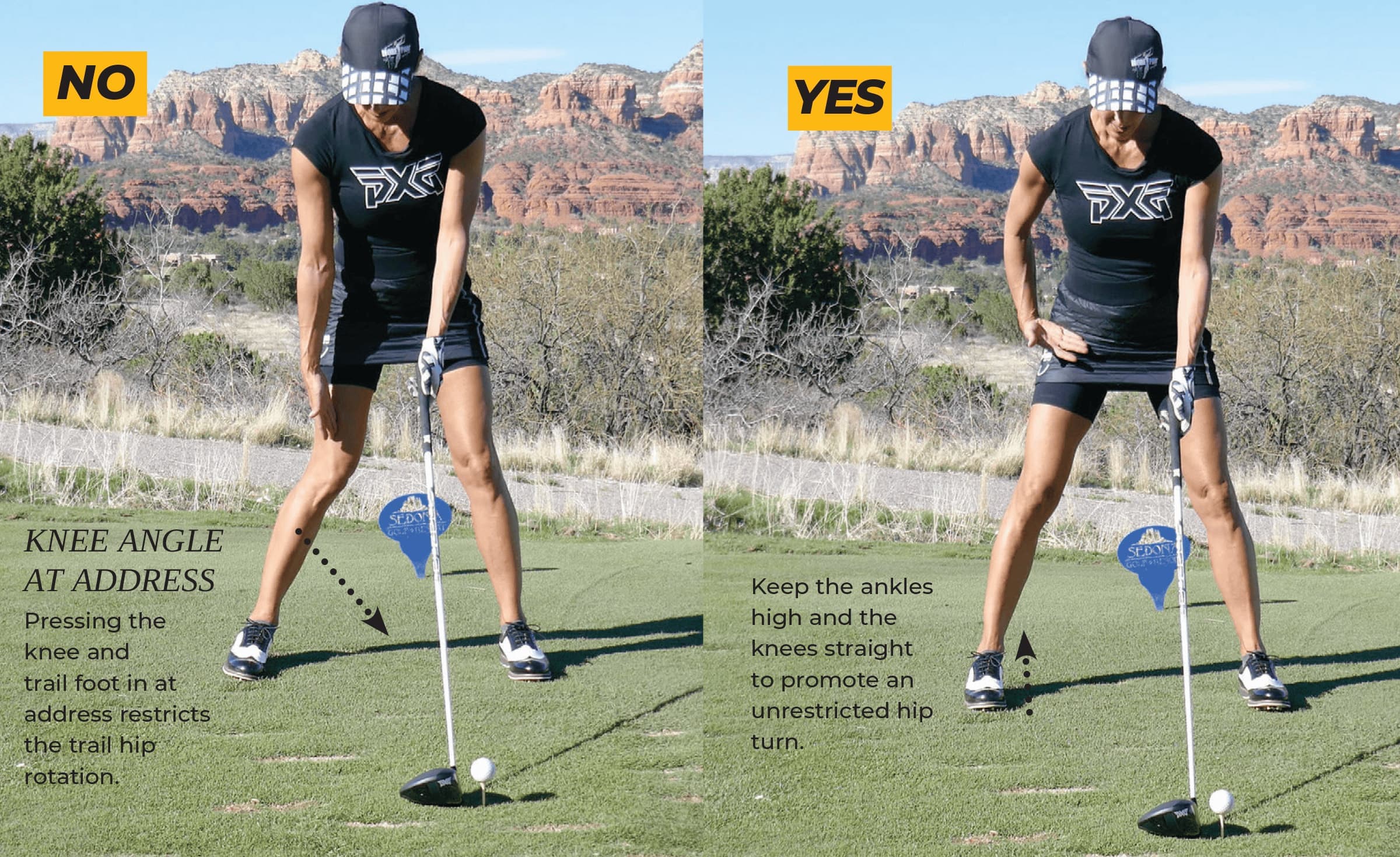 Driver Setup Knee Culprits
