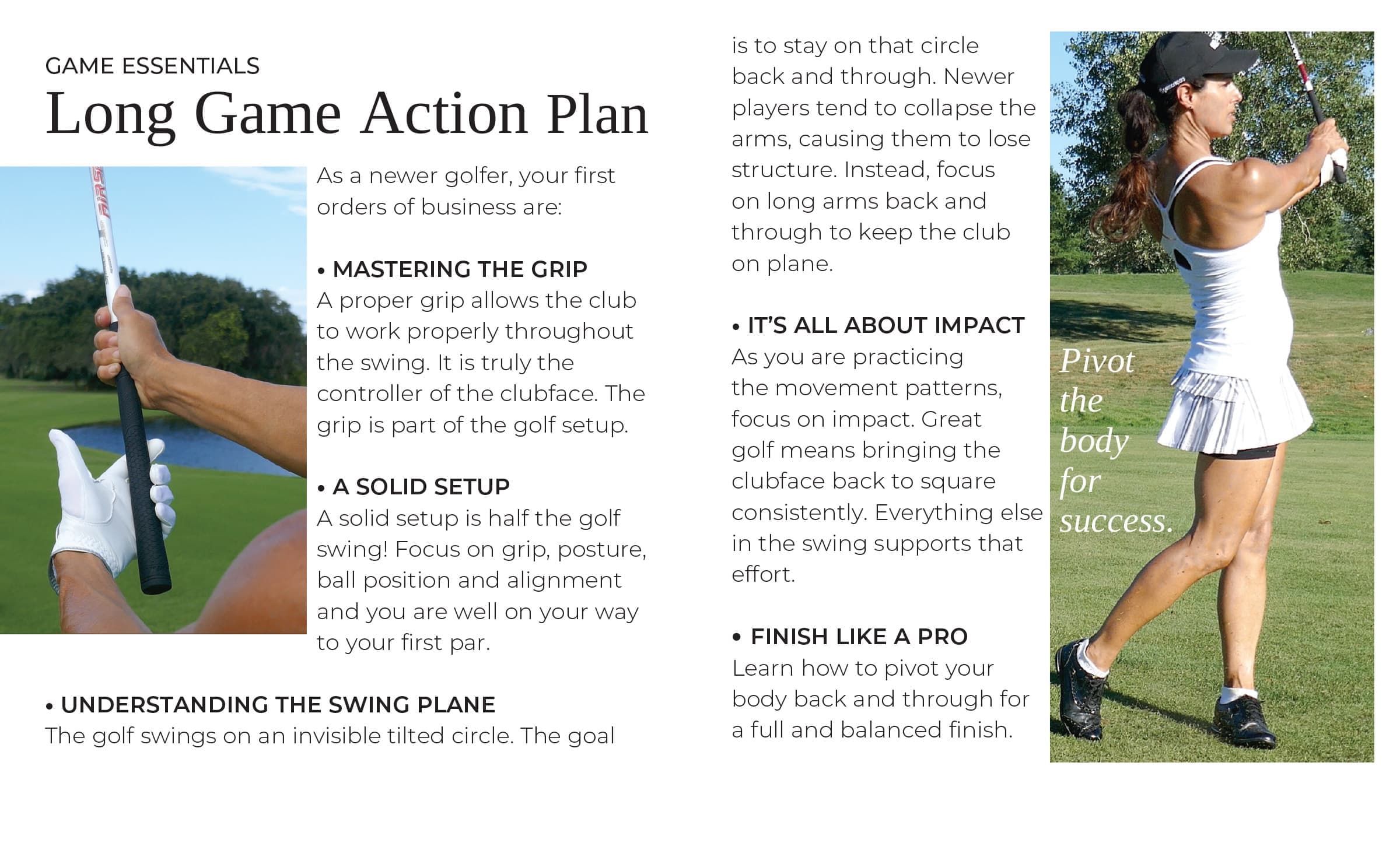 Long Game Action Plan