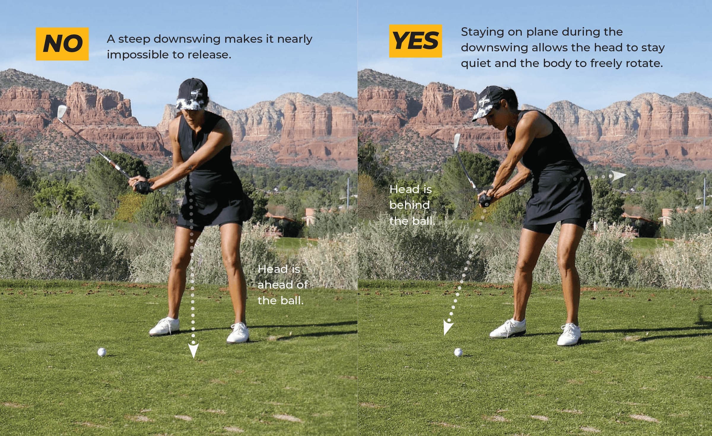 Downswing can Block the Release 1