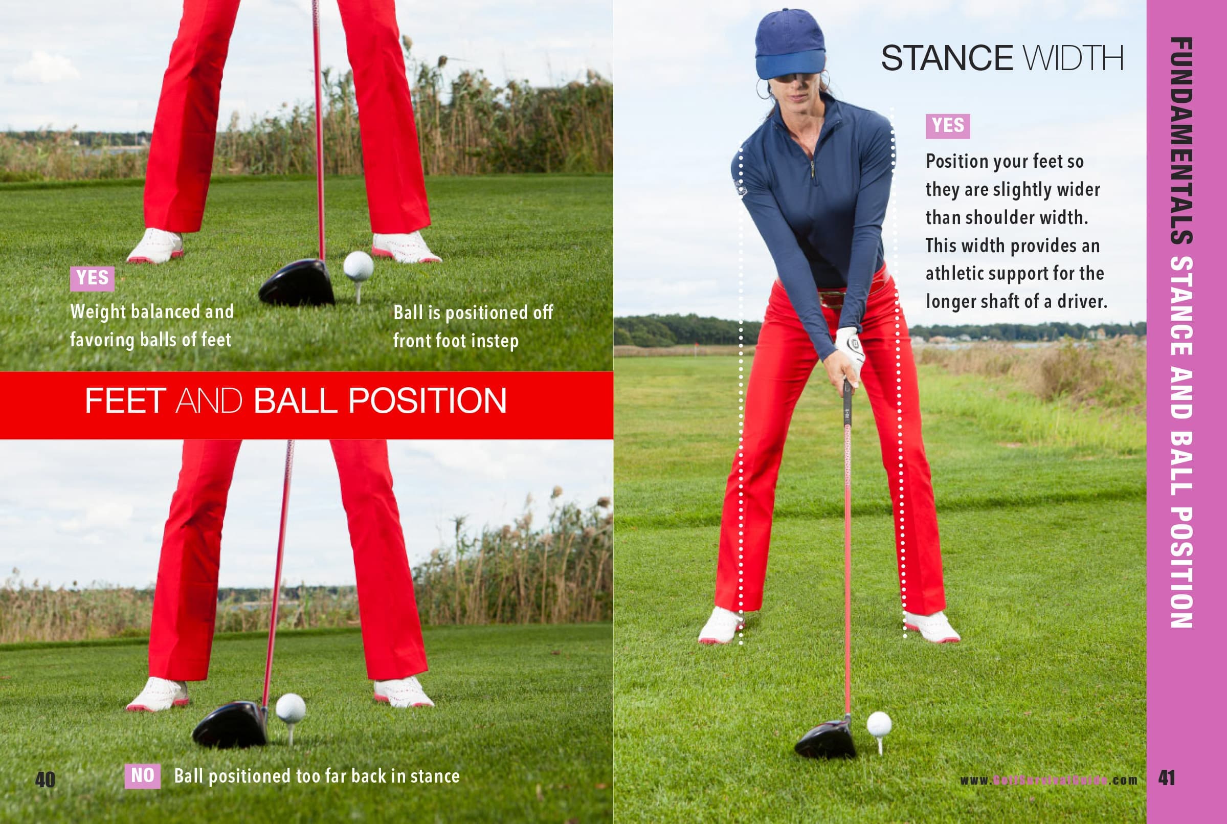 Driver Stance & Ball